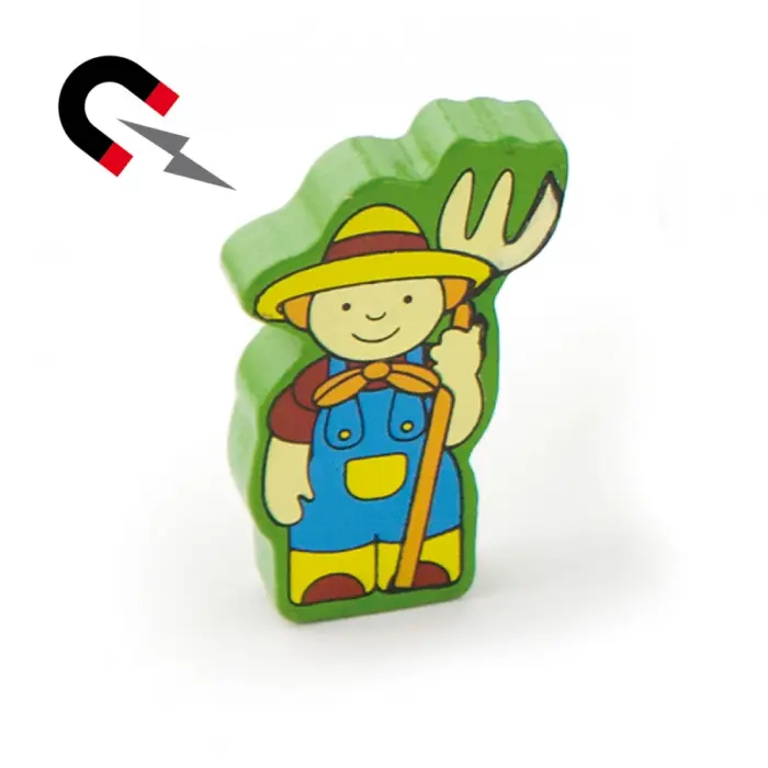 Viga Toys – Wooden bead maze game “Farm” (59664)