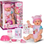 BABY born Emma – kukull interaktive me 10 funksione
