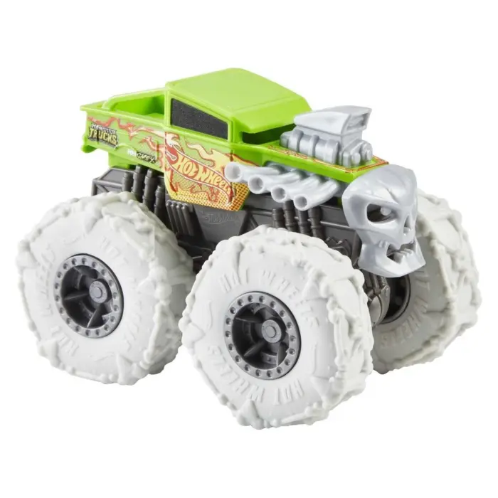 HOT WHEELS Motorized monster truck Monster Trucks Twisted Tredz Bone Shaker 1:43, GVK37