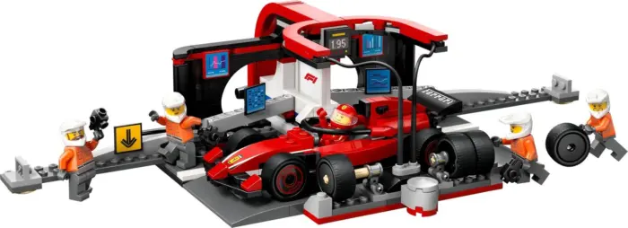 LEGO® City F1® бокс и екипа со болид Ferrari (60443) – слика 2
