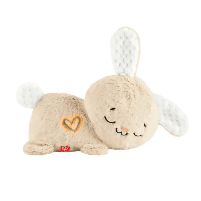 Fisher Price Плишано смирувачко зајаче Soothe & Settle, беж