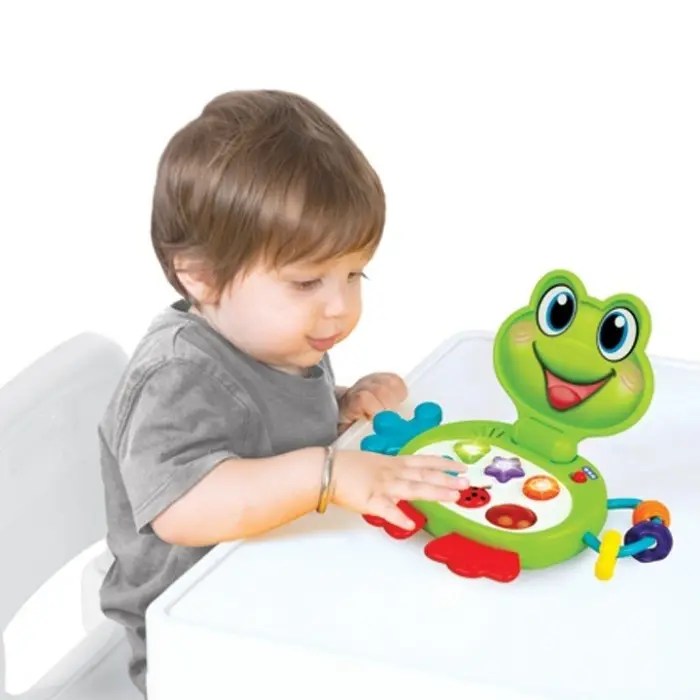 Winfun Busy Animal Laptop Froggy children’s frog laptop, with lights and melodies – image 3