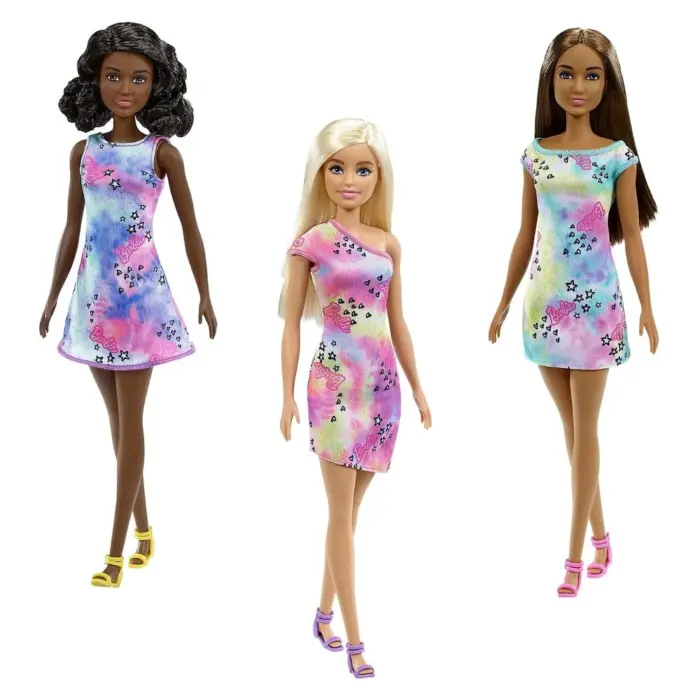 BARBIE Кукла со руса коса во светлосин фустан, 29 cm, GBK92