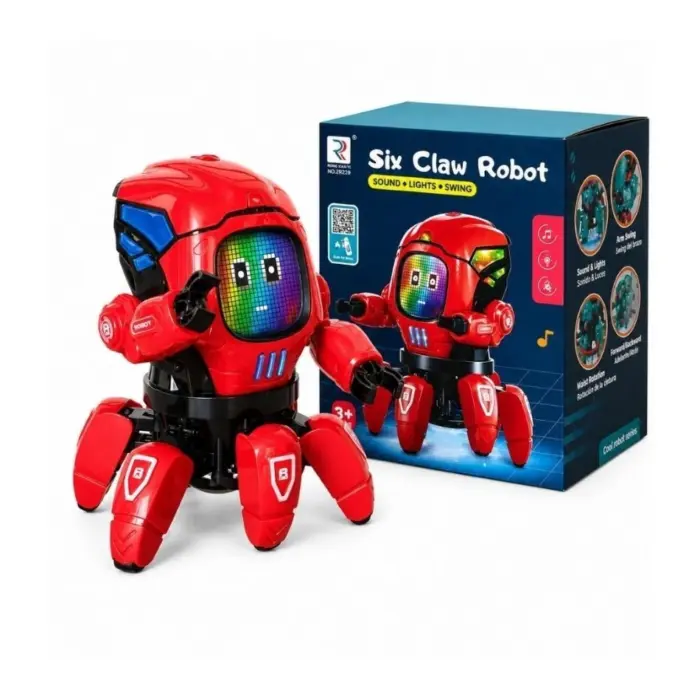 Six Claw robot with six legs, LED face and obstacle avoidance – image 4