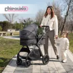 Karrocë për bebe Harmony- Flamingo