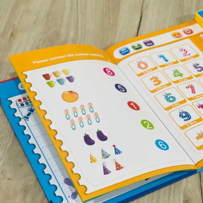 Libër edukativ me zë Study Book me marker, në gjuhën angleze – foto 3