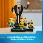 LEGO® Despicable Me 4 – Gru and the Minions made of bricks (75582)