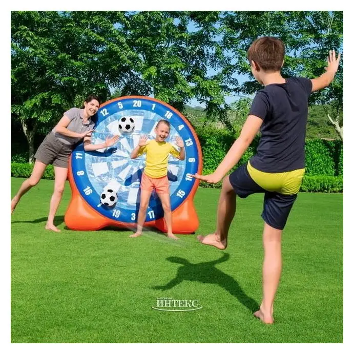 Bestway Lojë e fryrë me topa All Star Kickball Dartboard