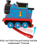 Thomas & Friends Biggest Friend Thomas – kamion për tërheqje me depo për aventura garash të paharrueshme!