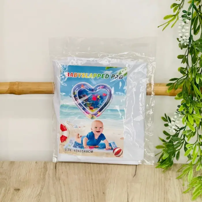 Водена подлога за бебиња во форма на срце, 69 x 65 cm – слика 2