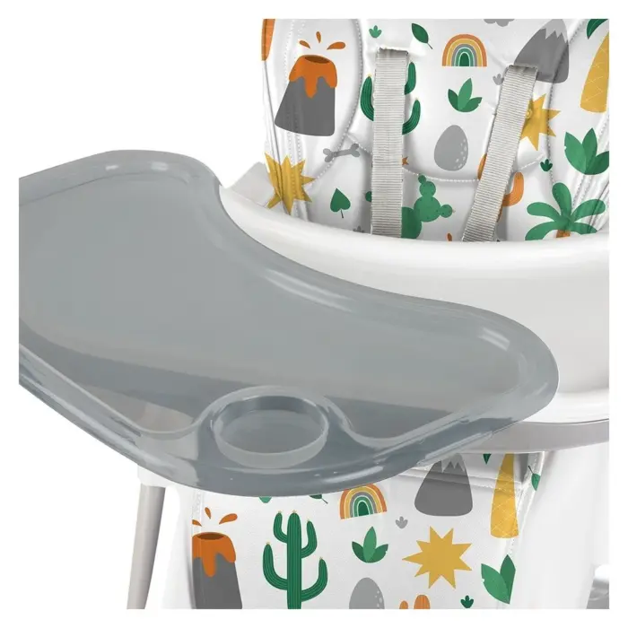 DOLU Lux high chair, grey, 7154