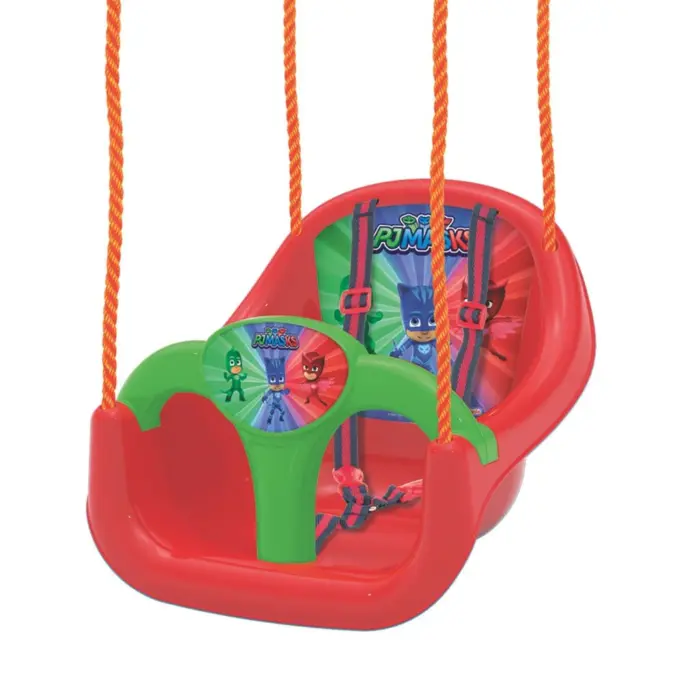 Dede Лулашка за деца PJ Masks со безбедносен ремен, црвена