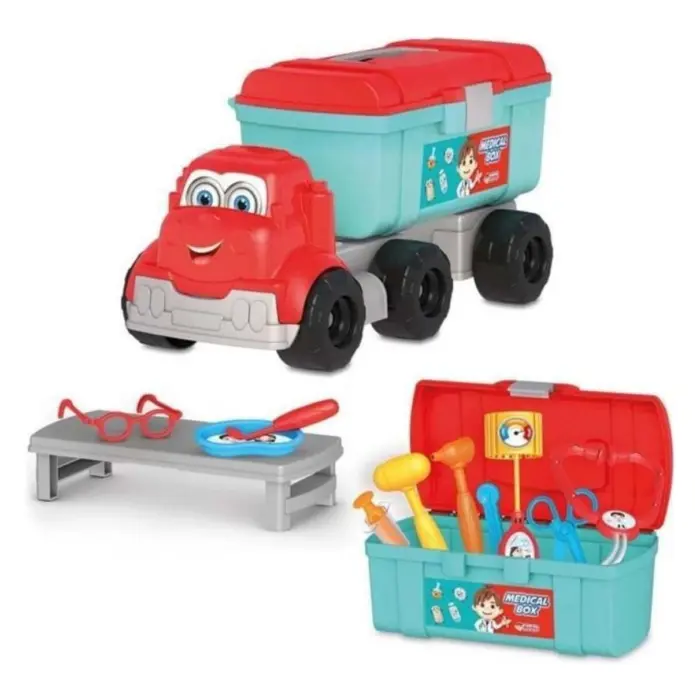 Kamion me set doktori Dede Medical Box, 12 pjesë