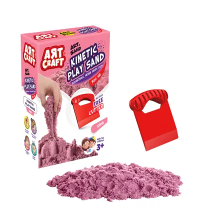 MODELING SAND 500 G PINK