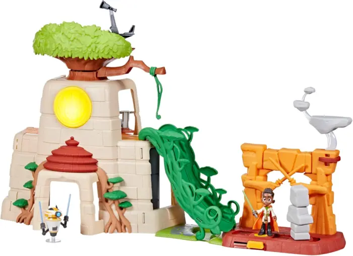 Star Wars Tenoo Jedi Temple – playset with figures and accessories