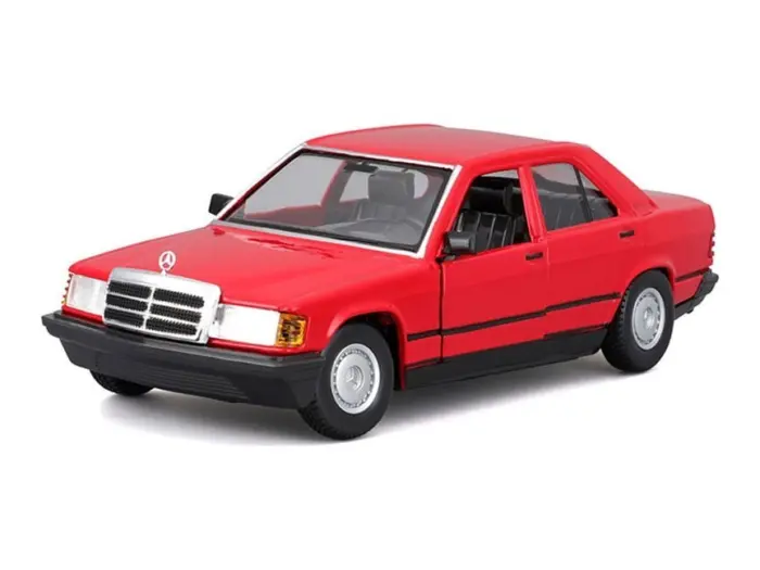 Bburago Mercedes-Benz 190E 1987 метален модел 1:24