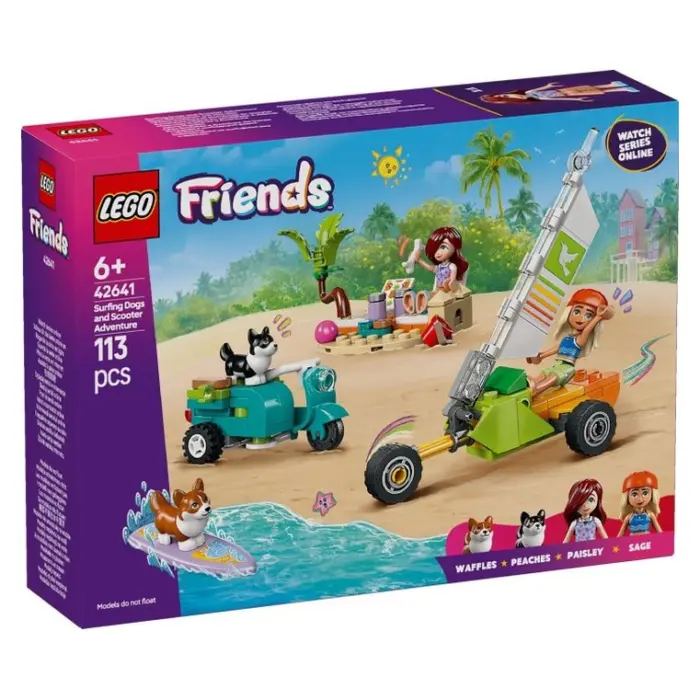 LEGO Surfing Dogs+Scooter Avant 42641