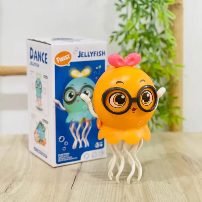 Танцувачка музичка медуза Dance Jellyfish со светла, се движи сама – слика 4