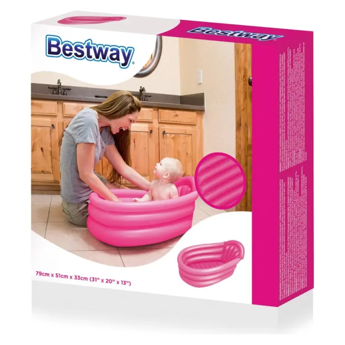 Bestway inflatable baby bathtub, 79 x 51 x 33 cm