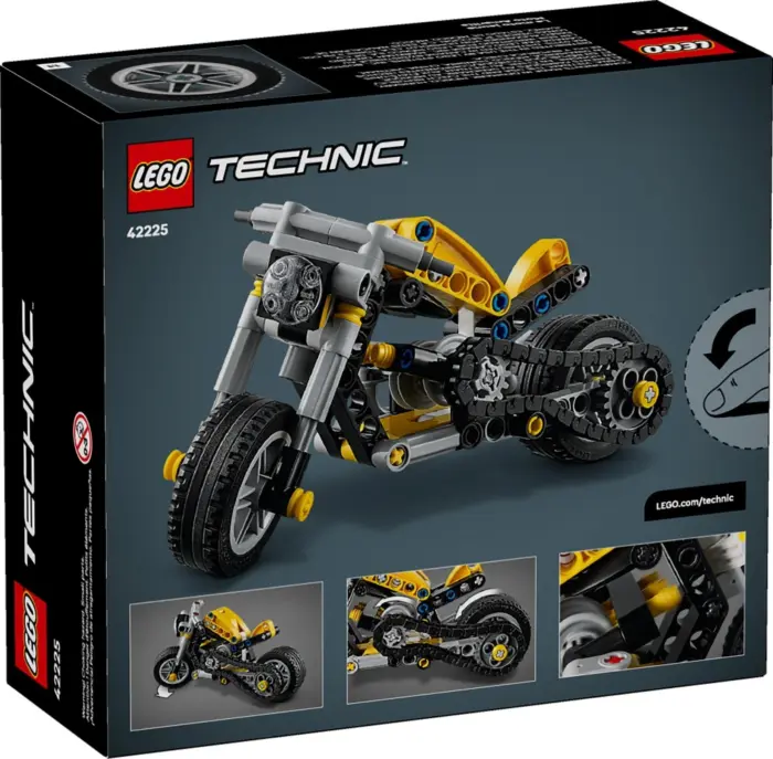 LEGO® Technic Жолт мотоцикл (42225) – слика 3