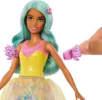 Barbie A Hidden Magic – kukull “Teresa” me fustan përrallor, flokë të valëzuara dhe krehër për lojë zbavitëse me stilizim
