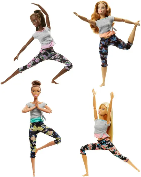 Barbie Кукла Made to Move за јога, 22 зглоба (асортиман) Barbie Кукла Made to Move за јога, 22 зглоба (асортиман)