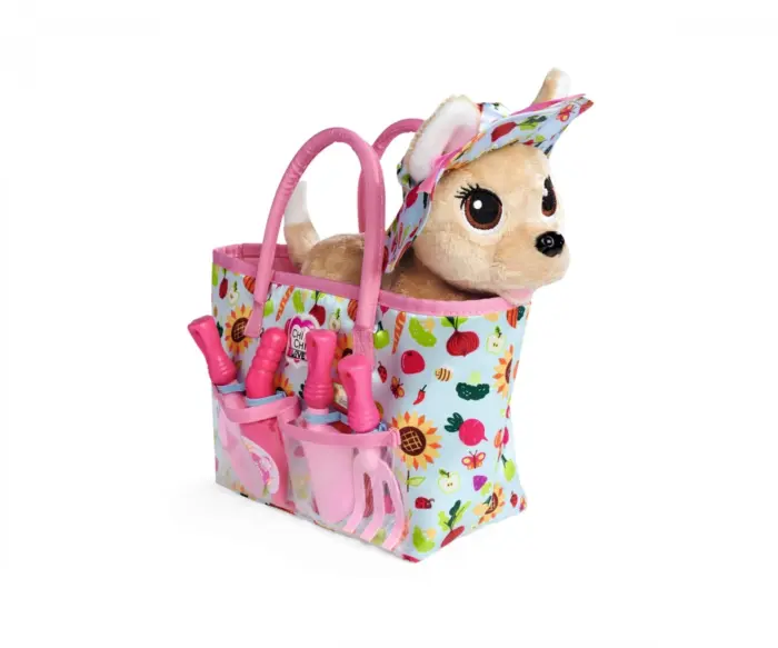 Simba ChiChi LOVE Happy Gardening plush dog with gardening set, 20 cm – image 3