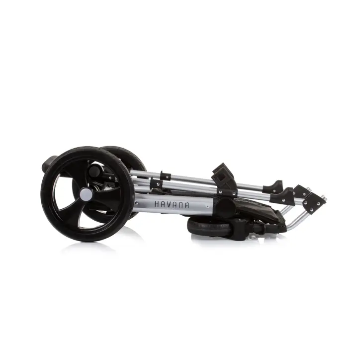 Baby Stroller Havana- Obsidian/Silver
