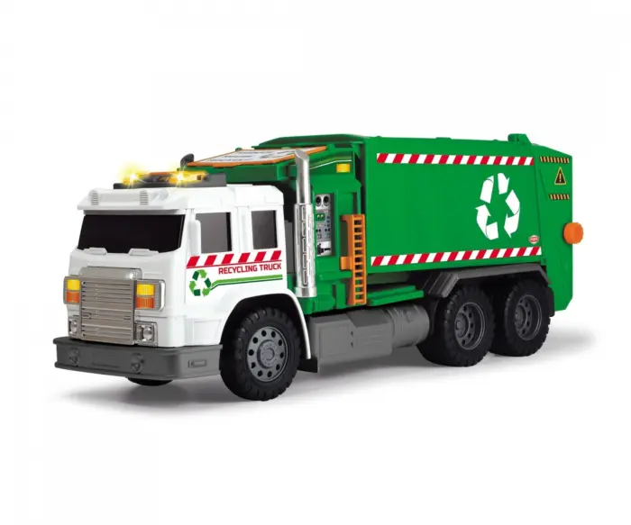 Dickie Toys Recycling Truck garbage truck 56 cm, light and sound – image 2