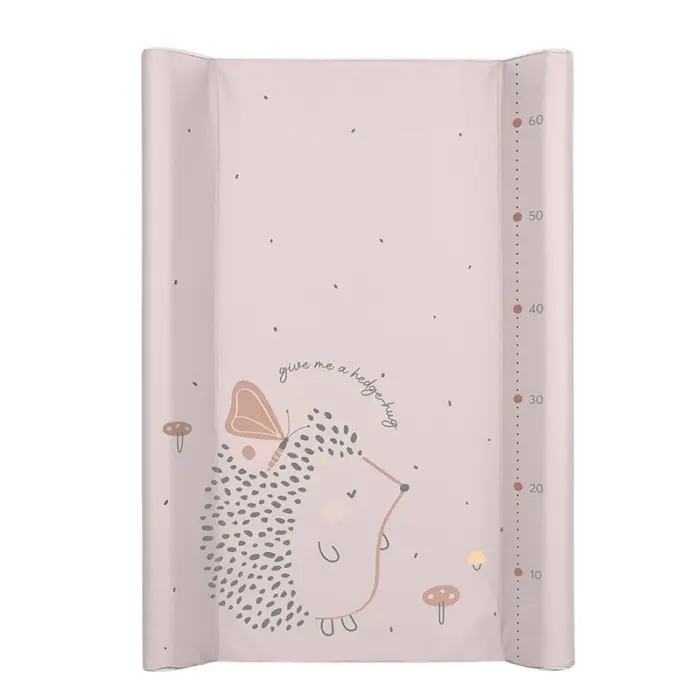 Kikka Boo Подлога за пресоблекување со мемори пена Hedge Hugs, 50 x 70 cm, розева