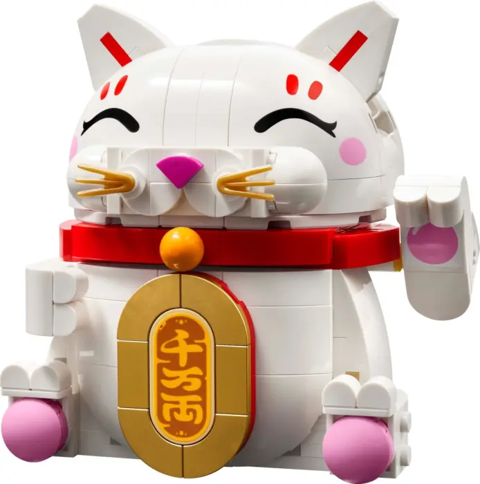 LEGO® Среќна мачка (Lucky Cat) – модел за изложување (40813)