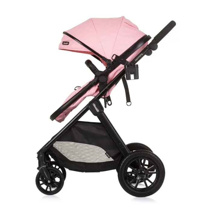 Karrocë për bebe Harmony- Flamingo