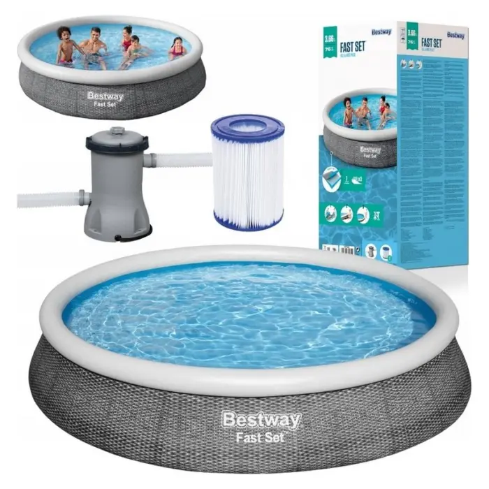 Bestway pool filter pump Fast Set, 366 x 76 cm