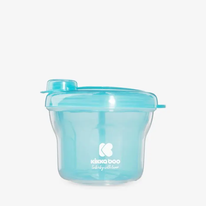 Kikka Boo 2-in-1 powdered milk dispenser with 3 compartments, blue