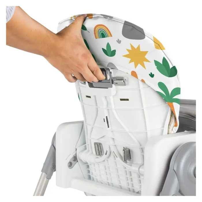 DOLU Lux high chair, grey, 7154