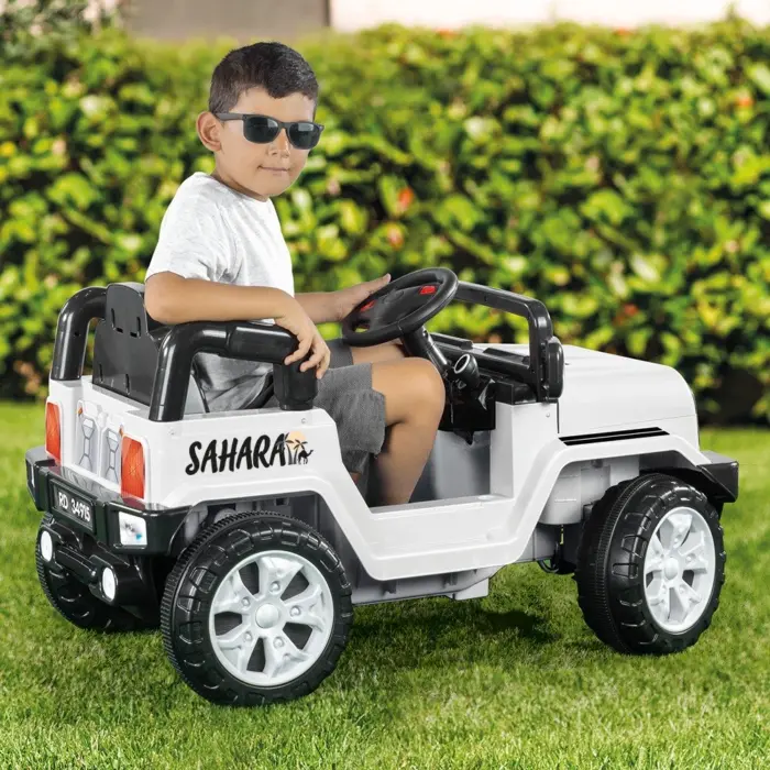 BATTERY-POWERED JEEP SAHARA