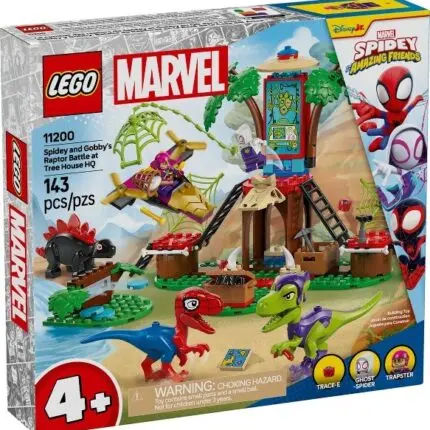 LEGO® Marvel Spidey и Гоби: битка со раптори кај штабот на дрво (11200) – слика 2