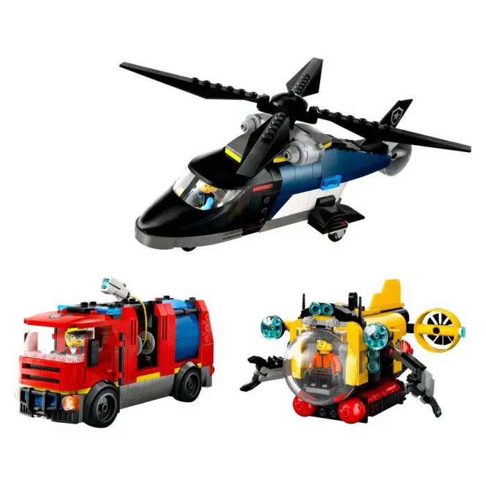 LEGO Helikopter dhe nëndetëse zjarrfikëse 60462