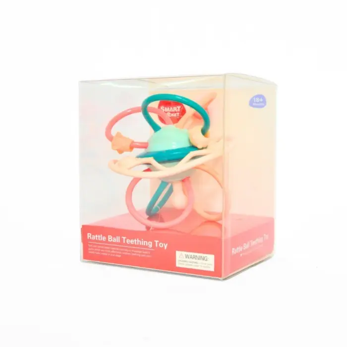 Smart Pocket Топка глодалка-тропка Rattle Ball Teething Toy – слика 3
