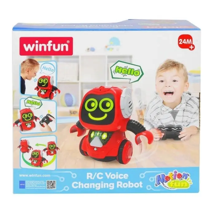 Winfun R/C Voice Changing Robot remote-controlled robot, changes voice – image 4