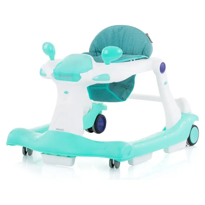 Chipolino Super Star 2-in-1 walker with music panel, Mint
