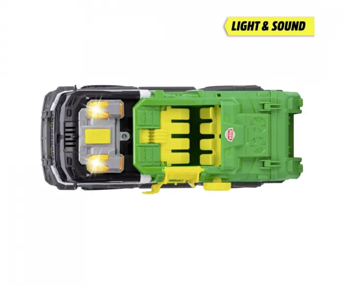 Dickie Toys Камион за отпад Recycle Truck 30 cm со светло и звук – слика 4