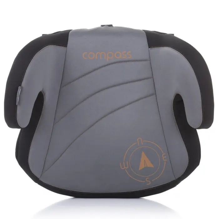 Chipolino Бустер седиште за автомобил Compass со ISOFIX, 22–36 kg, Platinum (сива) – слика 3