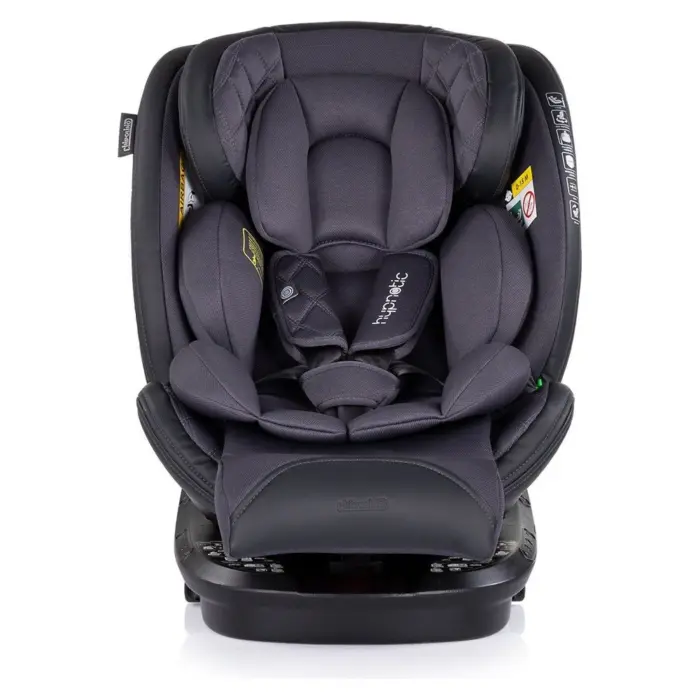 Karrige makine CHIPOLINO Hypnotic 360° i-Size me ISOFIX, 40-150 cm, antracit, STKHYP0253AN