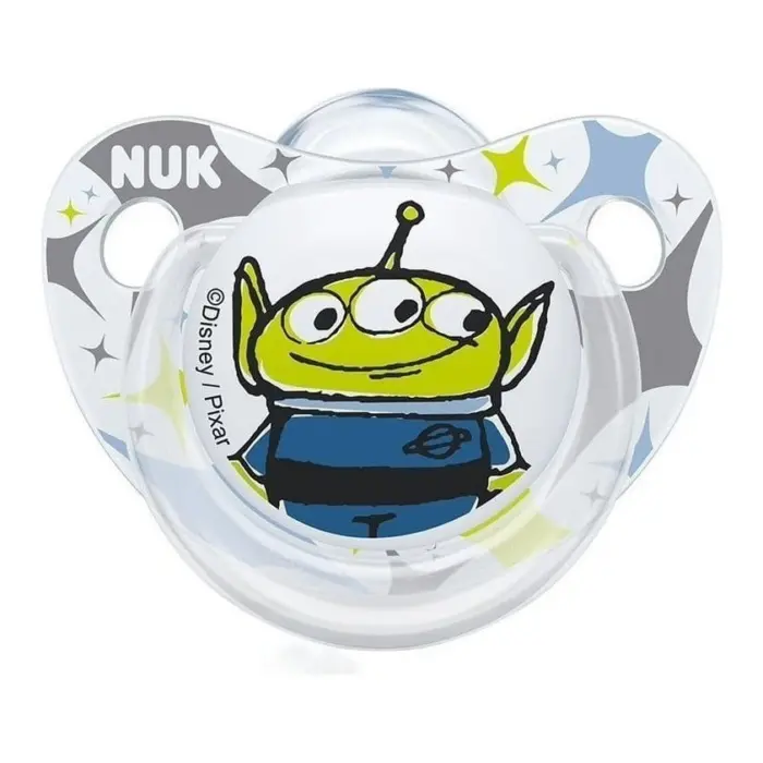 NUK Силиконска цуцла лажалка Disney Toy Story, 6–18 месеци (асортиман дизајни) – слика 5