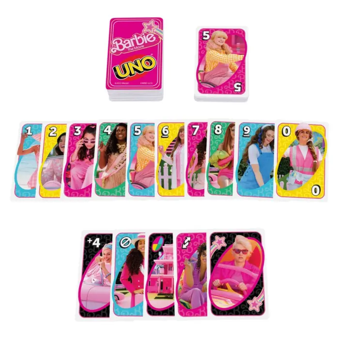 Letra UNO Barbie The Movie