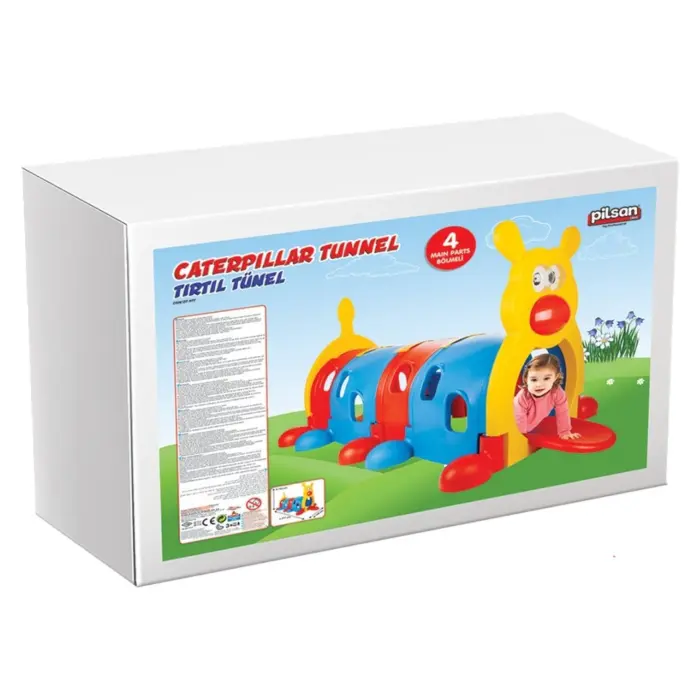 Pilsan Caterpillar Crawl Tunnel, 4 Pieces