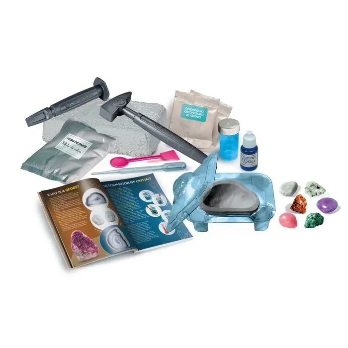 Clementoni Set shkencor Science & Play Build Minerale dhe gjeoda, me kristale – foto 3