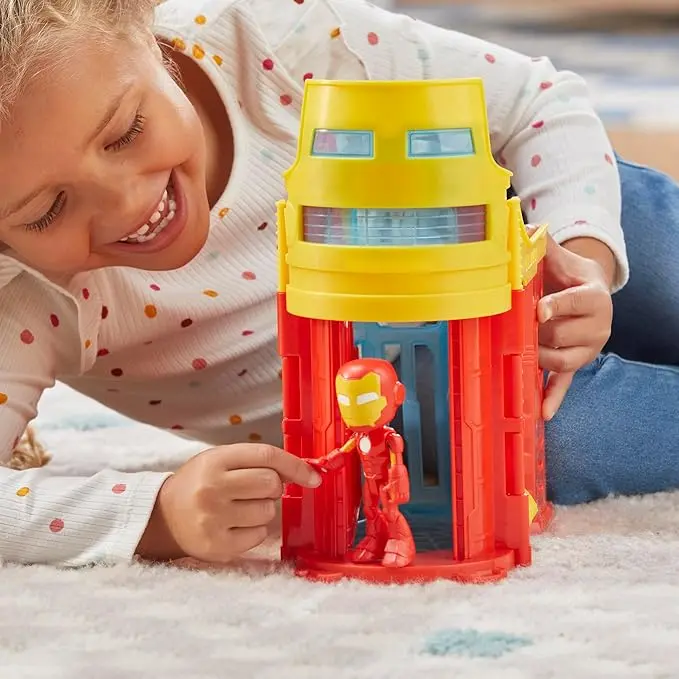 Stark Tower Playset – bazë e shkëlqyer e Iron Man nga bota e Spidey