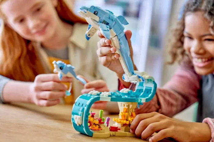 LEGO® Creator 3-во-1 Морски животни: Прекрасни делфини (31385) – слика 5